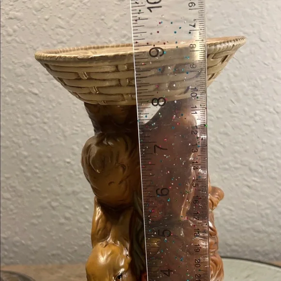 Ceramic Bunny Candle or treat Holder Bloom Core Nature Core - Picture 6 of 16